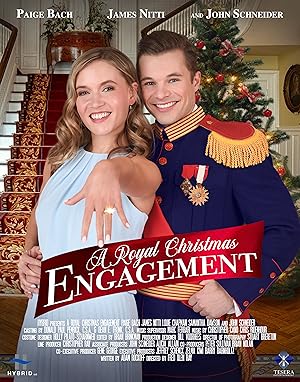 Movie poster for "A Royal Christmas Engagement"